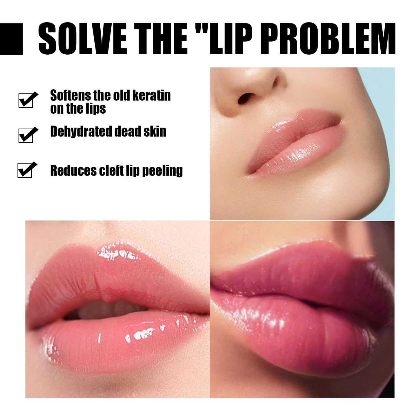 Xunzhi 2PCS Spicule Plumping Lip Shot,Lip Plumper Extreme,Lip Plumping L/i/p Gloss Clear,L/ip Plu/mping Serum,L/ip Plump Lipstick,Plum/ping Li/p Oil,Liquid Microneedling Plum/per Enhancer