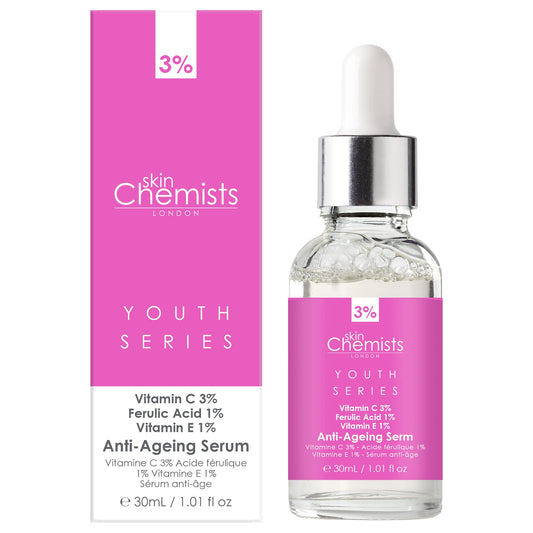 skinChemists Skin Chemists Anti-Ageing - Vitamin C 3%, Ferulic Acid 1%, Vitamin E 1%