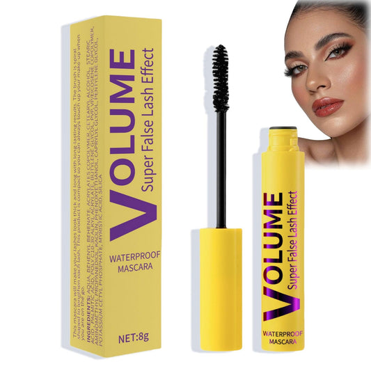 QinZiEn B-ubble Mascara, Water Proof Ma-scara in Black, fibre lash mas-cara black,Ma-scara Black Volume and Length,Sepa-rated Lashes Smudge-Proof and Clump-Proof,Sensitive M-ascara,Long Lash Mascara B-lack
