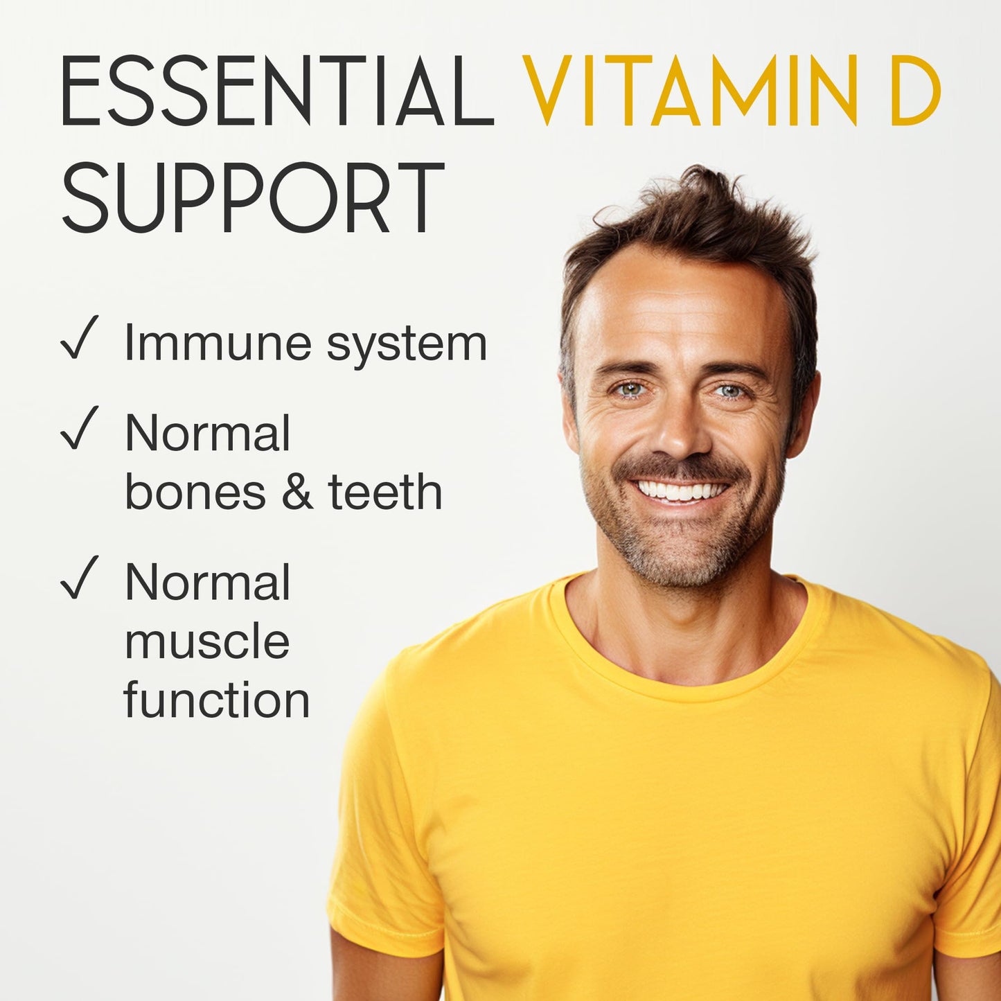 SuperSelf Vitamin D3 4000 IU - Vitamin D Tablets High Strength - 180 Softgel Capsules - VIT D Supplement for Strong Bones, Muscles, Teeth, Immune System - High Absorption Cholecalciferol D3 Vitamins 4000IU