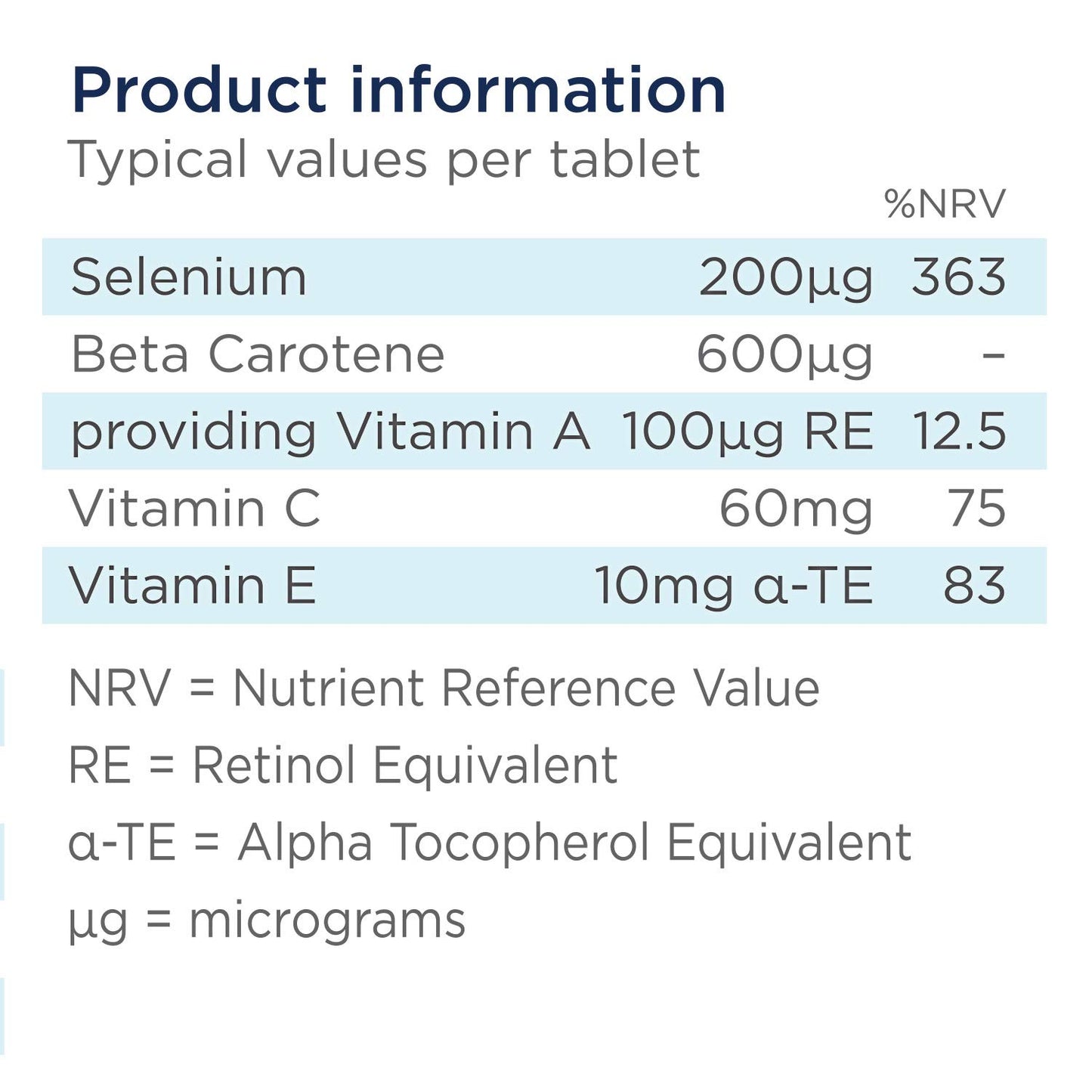 healthspan Healthspan Selenium | 240 Tablets | Highly Absorbable | with Vitamin C, A & E | Hair, Nails and Skin Health | Vegan