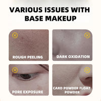 2 In 1 Anti Wrinkle Foundation Stick,Korea Eraser Foundation Stick with Brush,Light Cream Texture,Built-In Brush Exquisite Double,Cover Dark Spot,Suitable for Natural Makeup,Moisturizing(Natural)