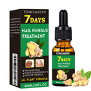 Ginger Nail Treatment Nail Support Nail Care - Ginger Nail Growth Serum, 7 Days Nail Treatment, Ginger Cuticle Care Oil for Nails, Nail Strengthener For Damaged Nails, Fungal Nail Treatment