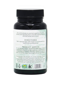 Zinc & Copper Supplement | 15mg Zinc & 1mg Copper per Capsule | 60 Vegan Capsules | G&G Vitamins