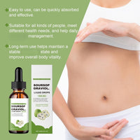 TONISABERY 2pcs Organic Soursop Oil,60ml Soursop Goodness Oil,Organic Soursop Extract Liquid Drops