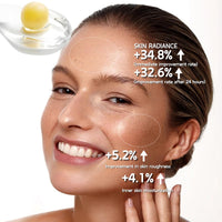 Deep Vita C Capsule Cream - Brightening Face Cream for Dull Skin, Collagen Hydra Core Cream with 5% Niacinamide & Vitamin C, Reduce Uneven Skin Tone and Wrinkles, Antioxidant Firming Moisturiser