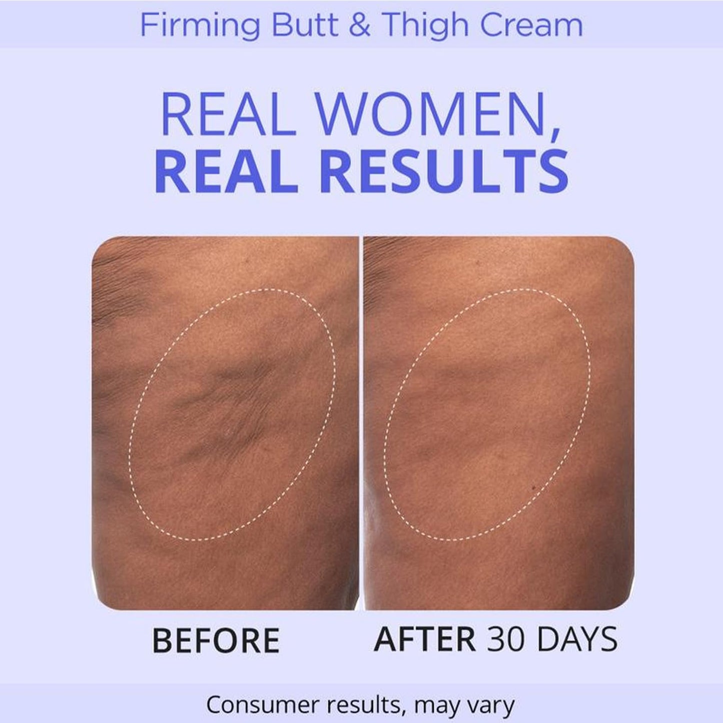 Firming Butt & Thigh Cream - Sculpt & Tone Arm Cream - Crepey Skin Treatment Smooths Wrinkles, Deeply Hydrates - Firming Cream For Loose Skin - Body Moisturizer for Women