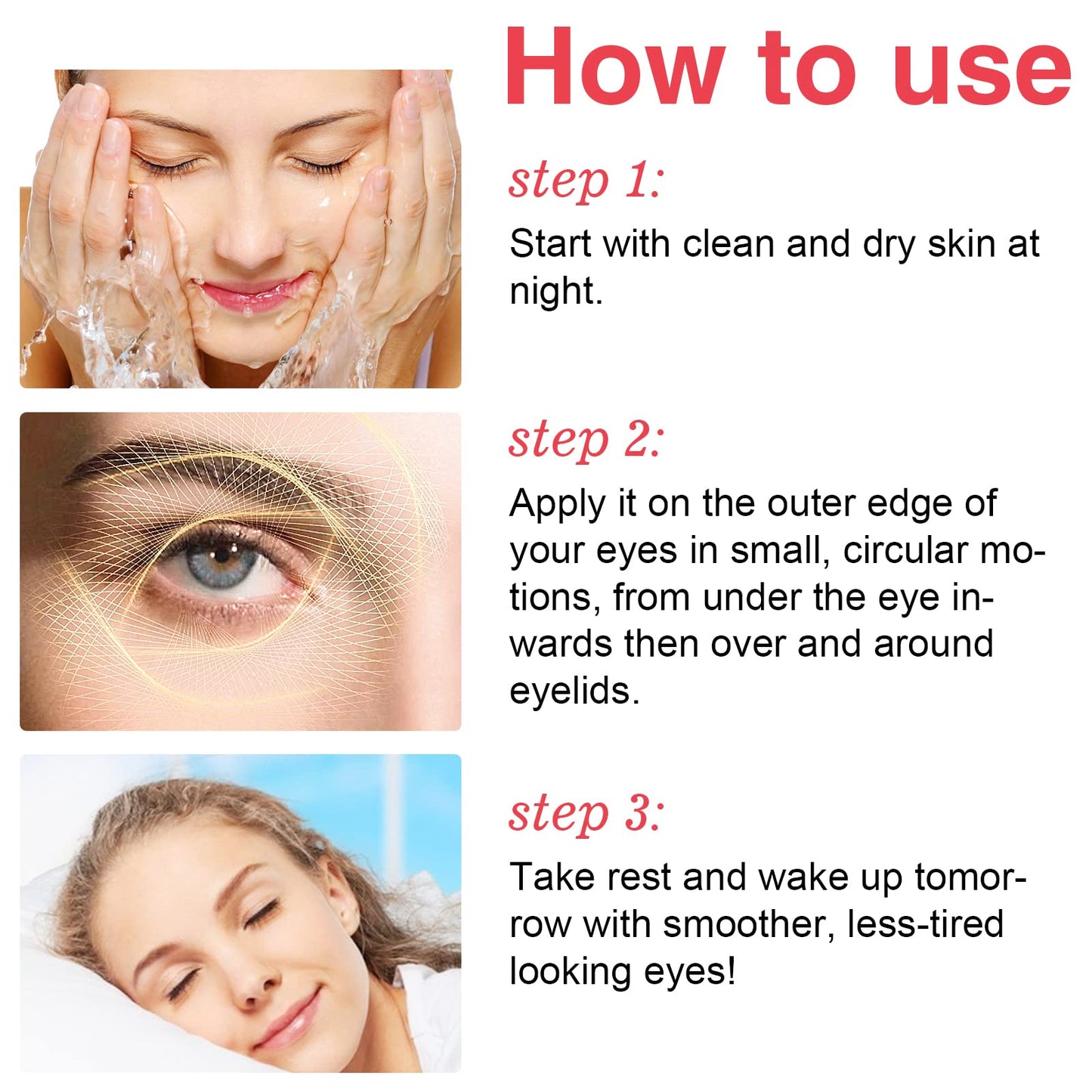Generic Retinol Eye Stick, Eye Cream For Dark Circles And Eye Puffiness, Hydrates, Firms, Brightens, Fine Lines, For All Skin Types 3G (Retinol)