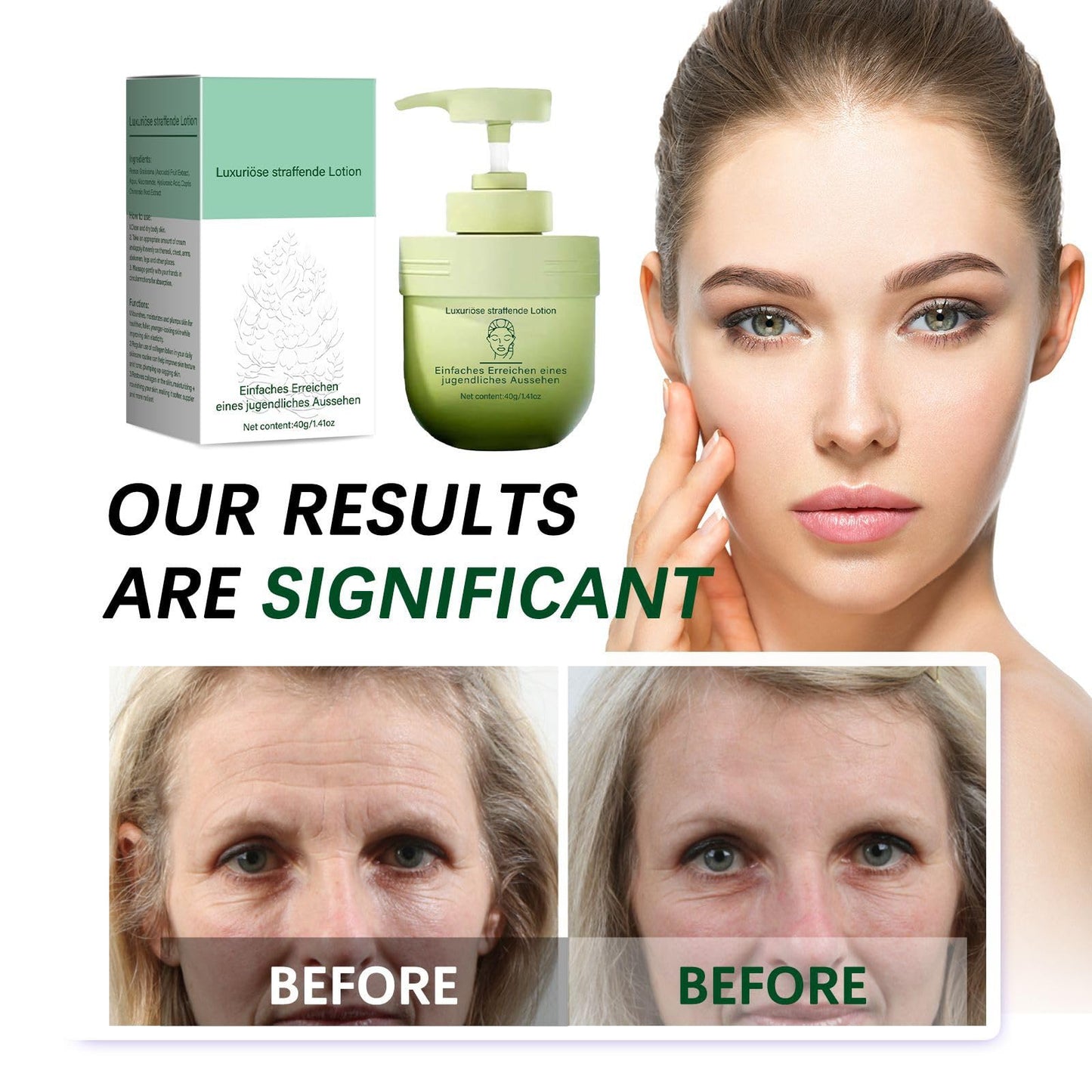 2pcs Luxurious Collagen Firming Cream, Advanced Skin Tightening Cream,Anti-Aging&Hydrating Collagen Body Cream,Deep Moisturizing Rejuvenating Firming Body Lotion for All Skin Types
