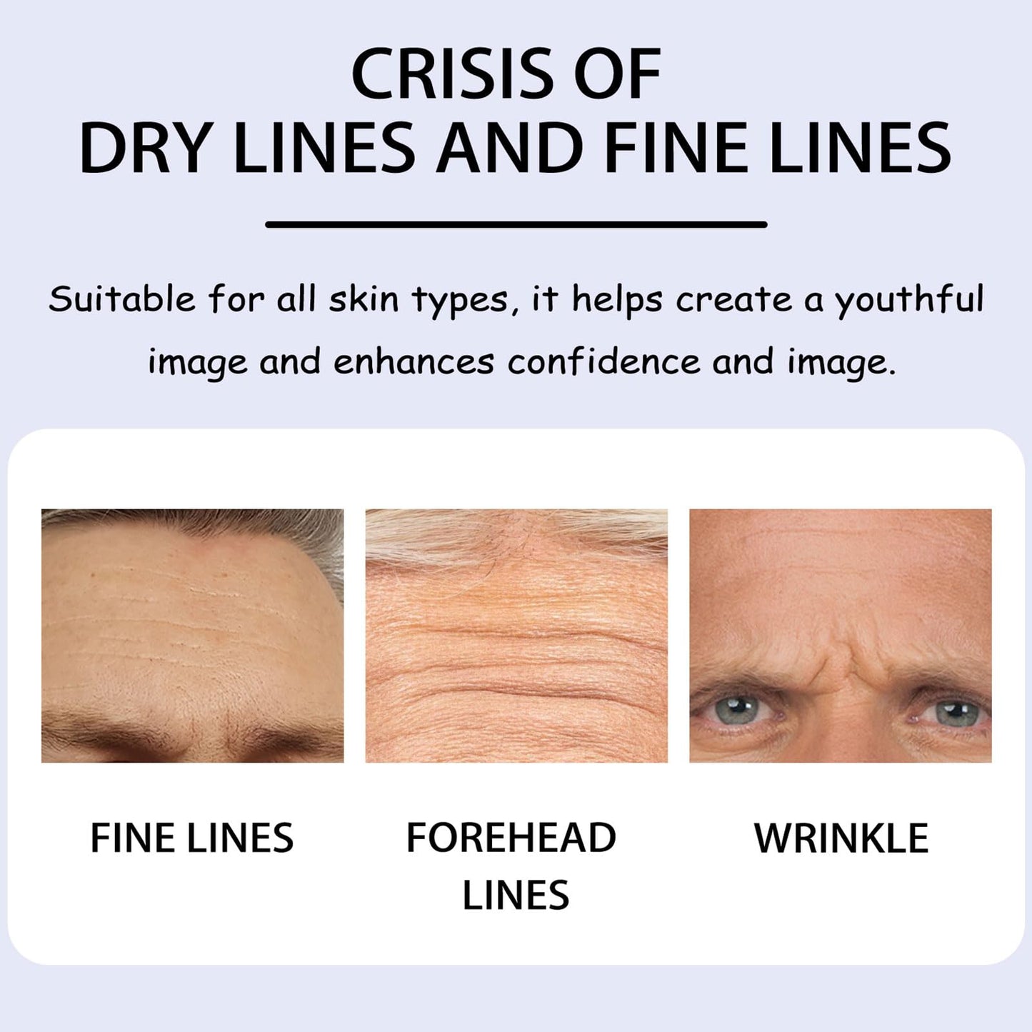 Aicocodida Forehead Wrinkle Patches 10pcs, Lavender Anti-Wrinkle Patches Smooth Fine Lines and Wrinkles with Collagen, Hyaluronic Acid, Pearl Extract(Lavender)