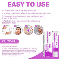 MEITREND Acid 12% Facial Serum,2PCS Rosacea Treatment for Face,Anti Acne Cream for Women & Men,Anti Redness Cream for Face,Reduce Acne & Removes Redness,Skin Care Gel