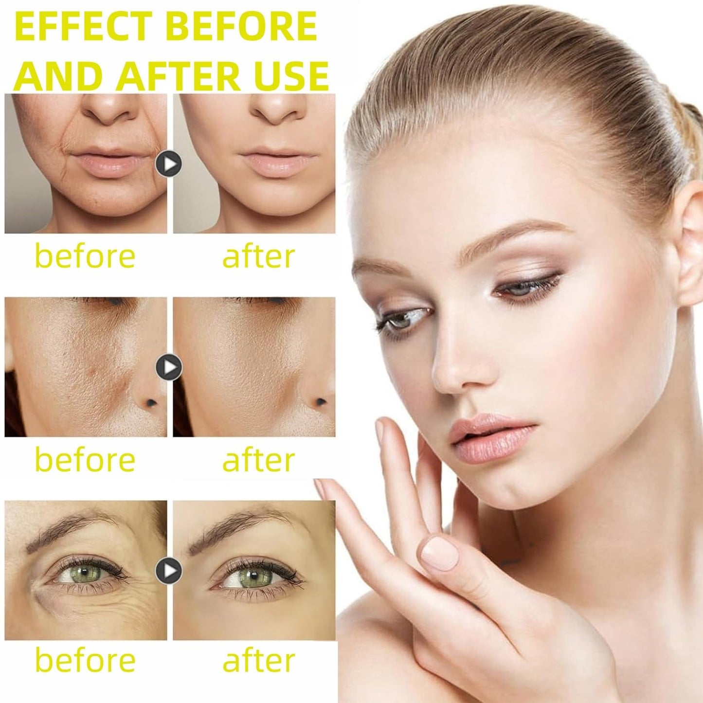 Xunzhi 2PCS Retinal Shot Tightening Booster,Retinol Shot Tightening Serums,Retinol Serum,Face Skin Moisturizer,Moisturizing and Hydrating Facial Serums,Retinal Mild Facial Care Liquid,Face Serum Anti-aging