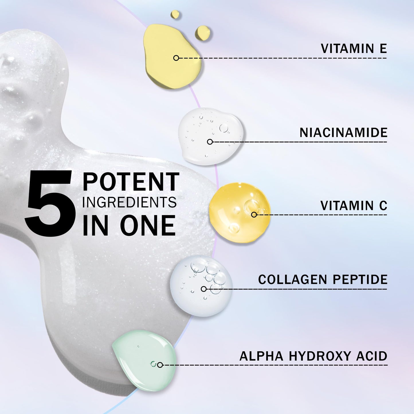 Olay Super Serum, Vitamin C Serum for Face, with Niacinamide, Collagen Peptide, Skincare for Anti Ageing & Brightening, 30ml