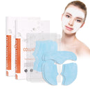 SUNDEER Pure Collagen Films, Collagen Mask, Highprime Collagen Film Face Mask, Korean Skincare, Face Lift Mask, Soluble Protein Mask for Skin Tightening, Promote Essence Absorption (2 Box)