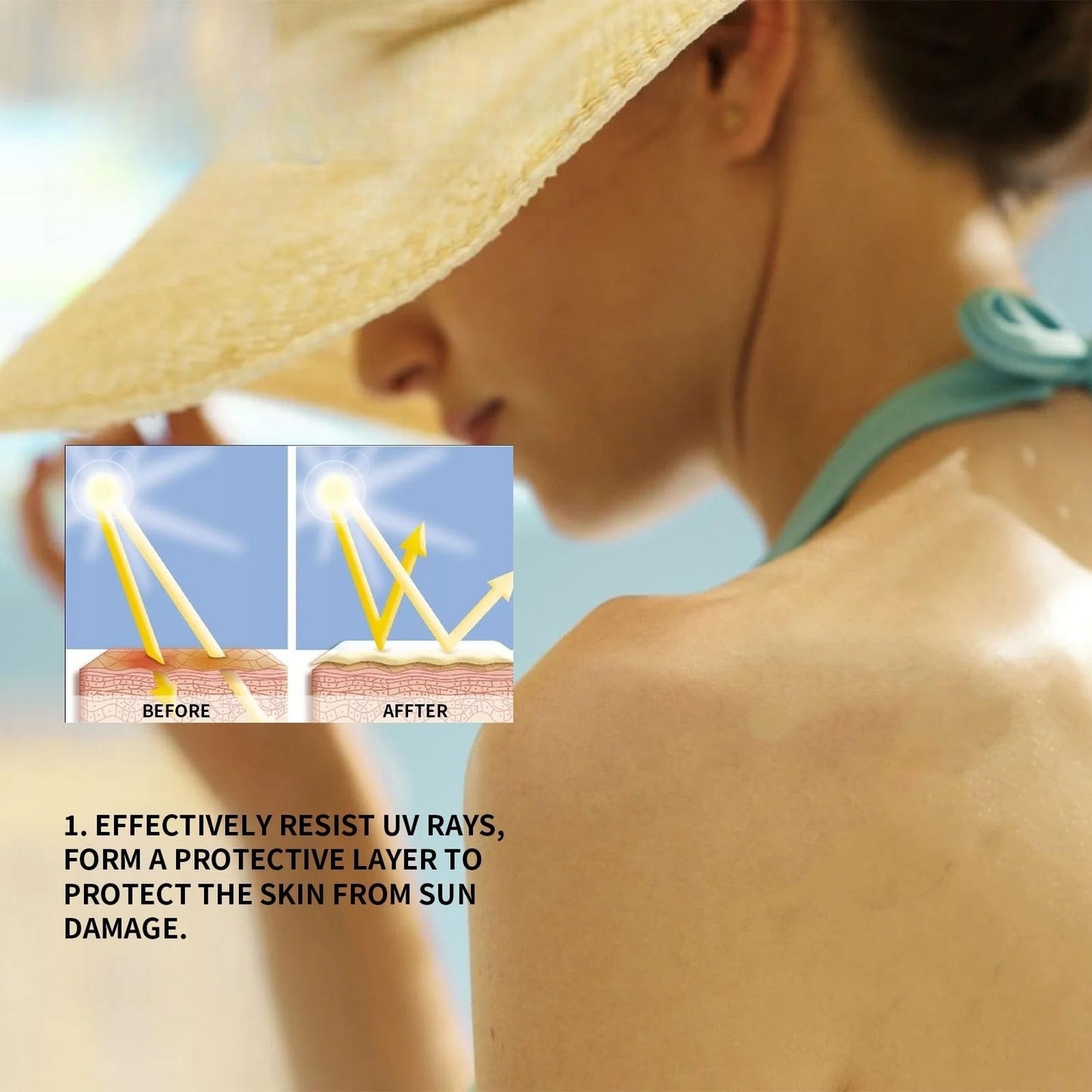 Sunblock Stick SPF 50 PA+++,Invisible Sunscreen St-ick SP-F 50 Face,Sun Cream Spf50+ for Face & Body,S-PF 50 Fa-ce Moisturiser,Waterproof Sun St-ick,Su-n Block Sti-cks for Fa-ce,Matte Su-n Sti-ck