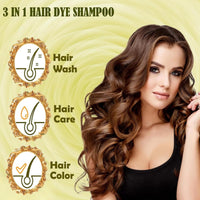 SingHao Polar Hair Dye Shampoo,3 in 1 Sha/mpoo for Color Treated Ha/ir,Nova Hai/r D/ye Sham/poo,Dark Brown Hai/r Dy/e Permanent,H/air D/ye Care,Ha/ir Care Instant Dy/e Shamp/oo,H/air Color Sh/ampoo#Dark Brown