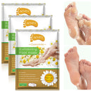 CCKULOOB Foot Peel Mask, Exfoliating Foot Mask for Soft Baby Feet Repair Heels & Removes Dry Dead Skin Feet Peeling Socks Foot Treatment for Hard Skin, 3 Pairs