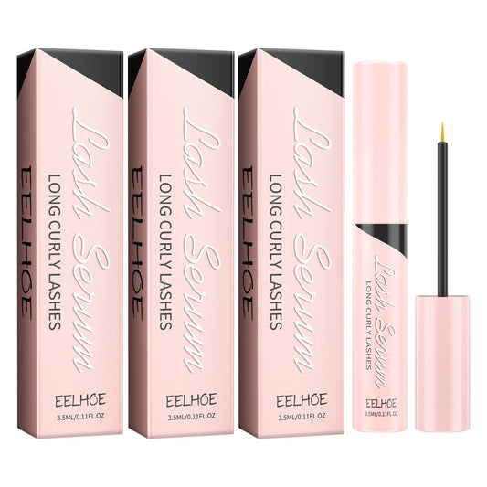 CGBOOM Eyelash Growth Serum Lash Serum Lash Enhancing Serum Boosting Lash Conditioner for Natural Fuller Thicker Longer Looking Eyelashes Healthier Vegan Cruelty-Free (3P PINK)