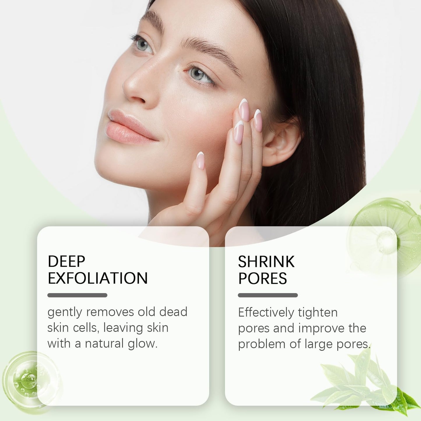 Oumun Purifying Exfoliating Gel,Face Exfoliating Scrub,Exfoliating Scrub Gel,Purifying Enzymes Exfoliating Gel,Face Scrub,Face Exfoliator,Exfoliating Face Wash,Face Scrub Exfoliator,Facial Scrub Exfoliator