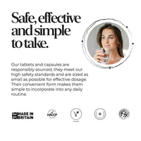 Fitness Health Biotin, Copper & Zinc Tablets - Promotes Healthy Hair, Skin & Nails - High Energy Production - Support Hormone Balance - Vegan Biotin Complex Supplements โ (120 Tablets)