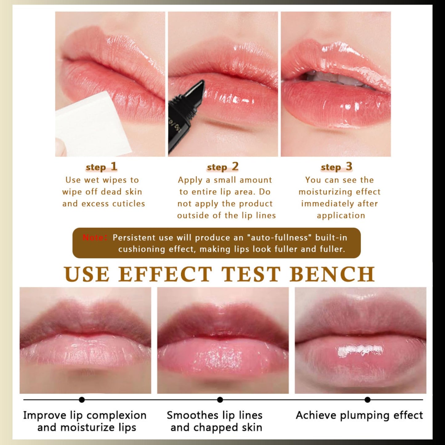 Plumpify Plumping Serum Oil,Lip Plumper Boosting Serum,Reduces Lip Lines lip balm,Nourishing and Plumping Formula PlumpingLip Oil,Hydrating Clear Lip Gloss Set Enhancing & Repairing Plump Effect