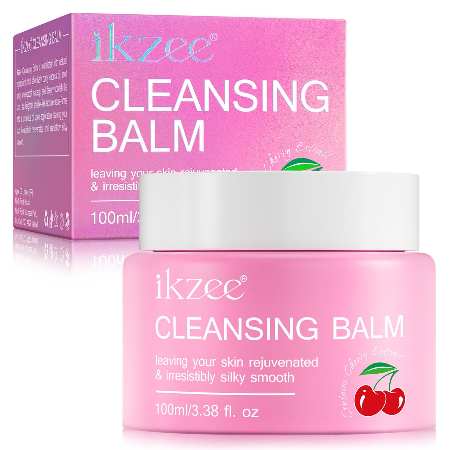 Generic Cleansing Balm Makeup Remover - Hydrating Smooth Skin Gentle Deep Cleaning Containing Natural Nourishing Ingredients Travel-friendly Makeup Remover Balm for All Skin Types