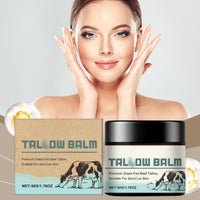 Fankayi Beef Tallow Skin Care Cream,Multi-Purpose Balm for Face & Balm Tallow Face Moisturizer for Sk-in Ca-re,Face Moisturiser,Face Cream,Tal-low Ba-lm,Tall-ow Moisturiser,Anti Wrinkle Cream,Sk-in Care Cream