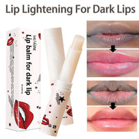 AurolaGlow Lip Care Lightens Remove Dark Lips, Moisturizing Lip Balm Whitening & Brightening, Lip Lightening For Dark Lips, Lip Balm Lips Pink Bleaching Cream Balm (1PCS)