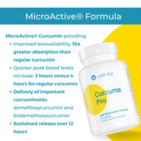 CurcumaPro - Turmeric and Black Pepper Tablets - 4900mg - Advanced Absorption - Turmeric Supplement - with BioPerine & MicroActive Curcumin - Vegan, Gluten-Free, US Made - 60 Day Supply