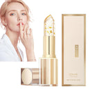 Fankayi Transfer-Proof Color Changing Lipstick with Gold Foil,Transparente Transferproof Gold Crystal Color Changing Lip Stick,24h Long-Lasting Hydration & Glossy Shine Lip Gloss,Colour Changing Lipstick