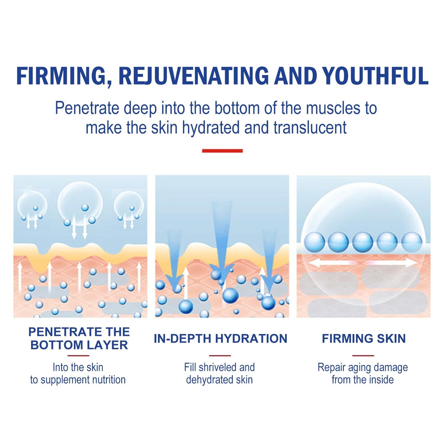 Oumun Liquid Skin Booster Serum,Liquid Solution Serum,Korean Skin Care,Hyaluronic Acid Serum,Face Serum for Women,Hydrating Serum,Anti Wrinkle Serum,Skincare Serum,Anti Aging Serum for Face,Facial Serum