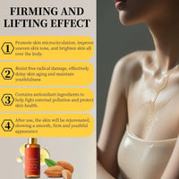 Magic Luxury Body Oil with Gua Sha Tool - Glow Remedy Oil for Skin Tightening & Hydration, Silken Essence Firming Body Oil for Women, Dry Skin & Massage Therapy