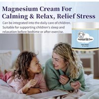 IZBEAUVO Magnesium Lotion for Kids,Magnesium Cream for Sleep,Baby Bedtime Lotion,100% Natural Organic Kids' Body Cream Promotes Deep Sleep | Hypoallergenic & Vegan