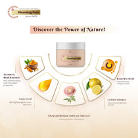 Kojic Acid And Turmeric Cleansing Pads, 55PCS, Turmeric Cleansing Pads for Dark Spots, Dark Spot Remover For Face, Turmeric Face Scrub Pads, Turmeric Kojic Acid Pads, Facial Cleanser for Turmeric Pads