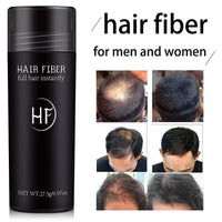 Maggikey Professional Quality Hair Fibres - Instantly Conceals Hair Loss for Bald Spots & Thinning Hair - Black Color - Hair Building Thickener Powder - Fiber Blend