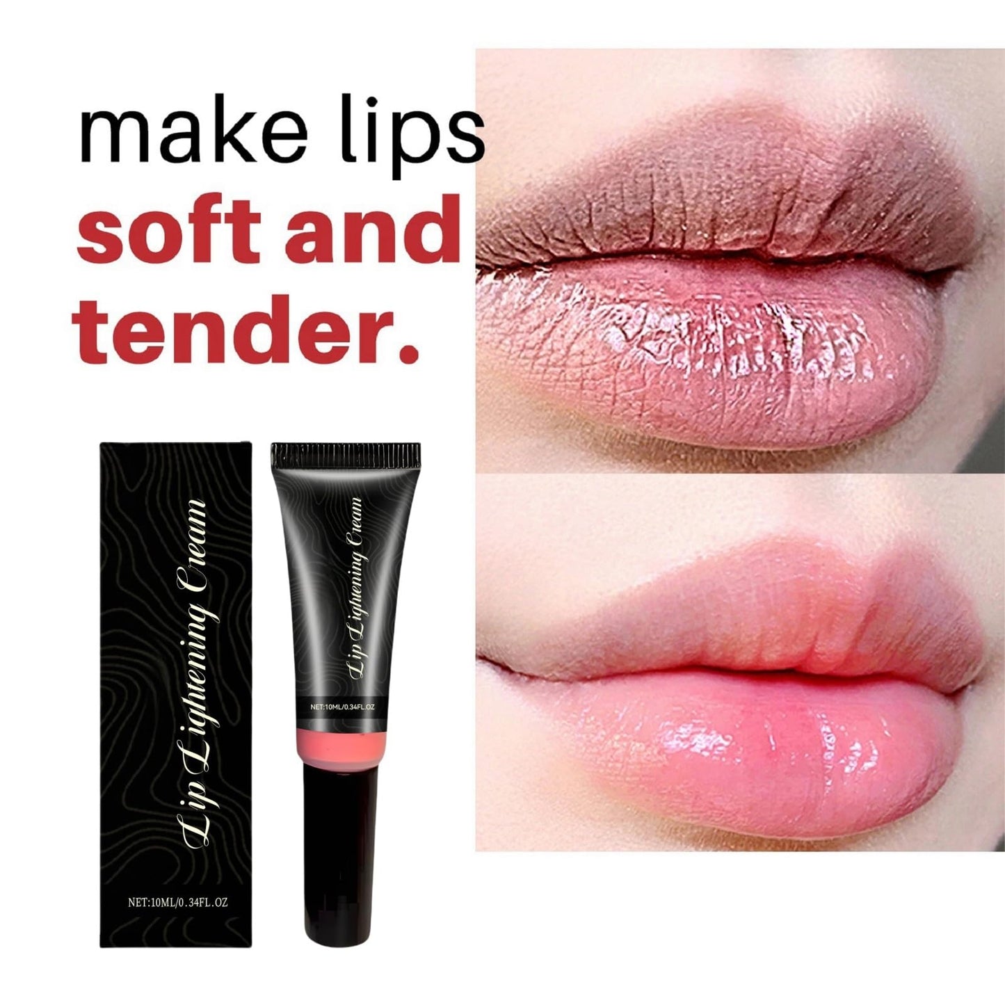 Xunzhi Brightening Lip Balm,Lip Butter Balm,L/ip Highlighter,L/ip B/alm Moisturizing,Li/p B/alm Butter,Li/p Lightening Cream,Hydrating Li/p Oil,Non Greasy Li/p Gloss,Lips Plumper,Tinted L/i/p B/alm,10ml