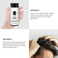 Xunzhi Hair Styling Texturizing Powder,Volume Powder for Men,Hair Styling,H-air P-owder f-or M-en and Women,Volumising S-tyling Po-wder,Leavein Texture Po-wder,H-air Texture Pow-der M-en S-tyling