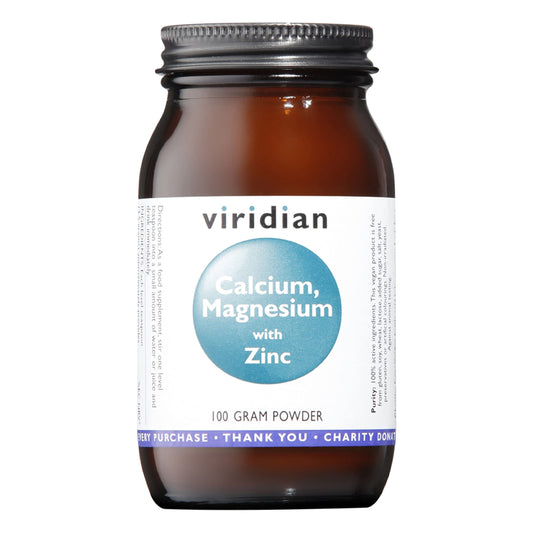 Viridian Calcium Magnesium Zinc Powder 100g