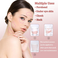 CGBOOM Under Eye Patches, Collagen Under Eye Mask, Dark Circles Under Eye Treatment, Puffy Eyes Bags Under Eyes Removal, Anti-Aging, Reduce Wrinkle, Skincare, Hydrating - 30 Pairs (Rose)