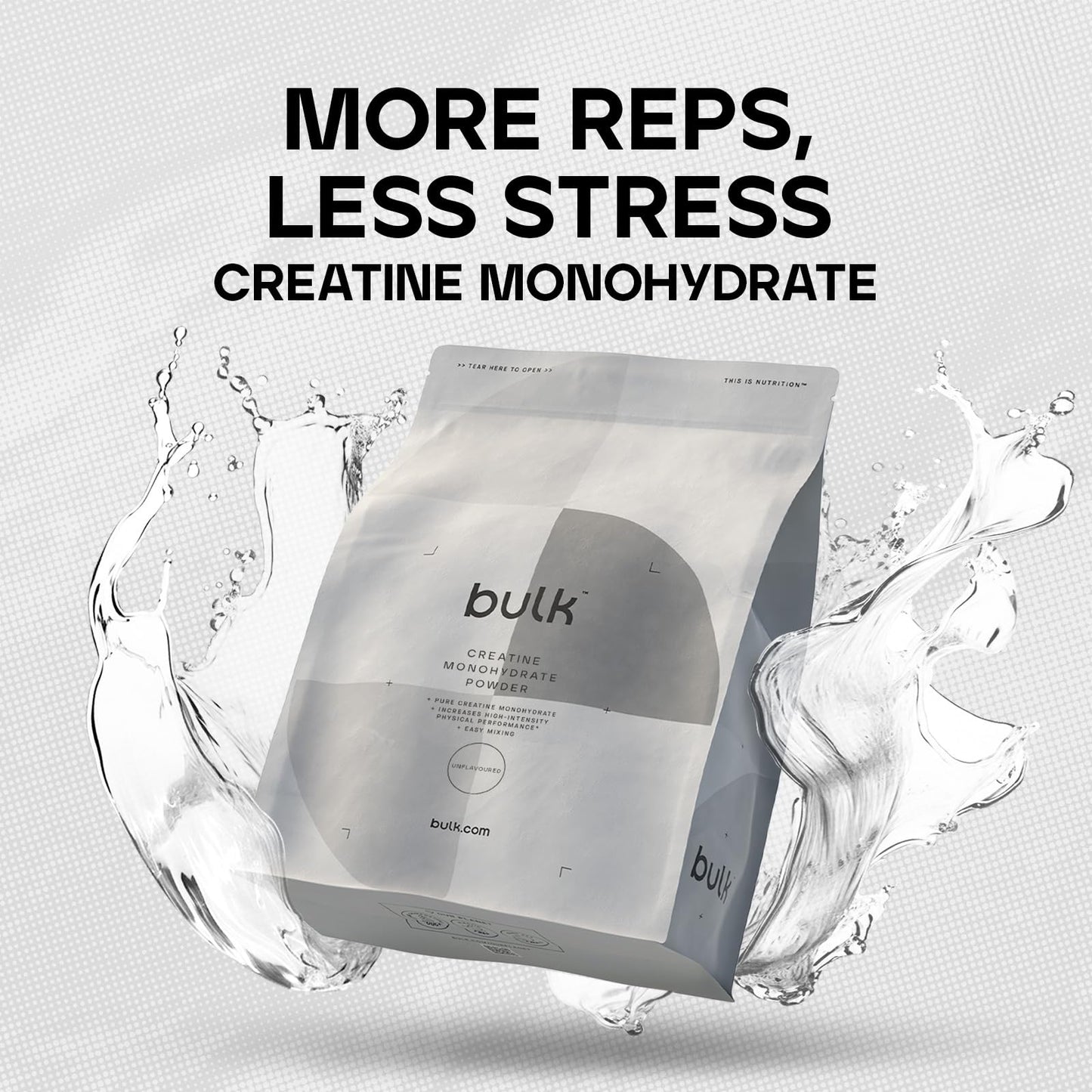 Bulk Creatine Monohydrate Powder, Unflavoured, 100 g