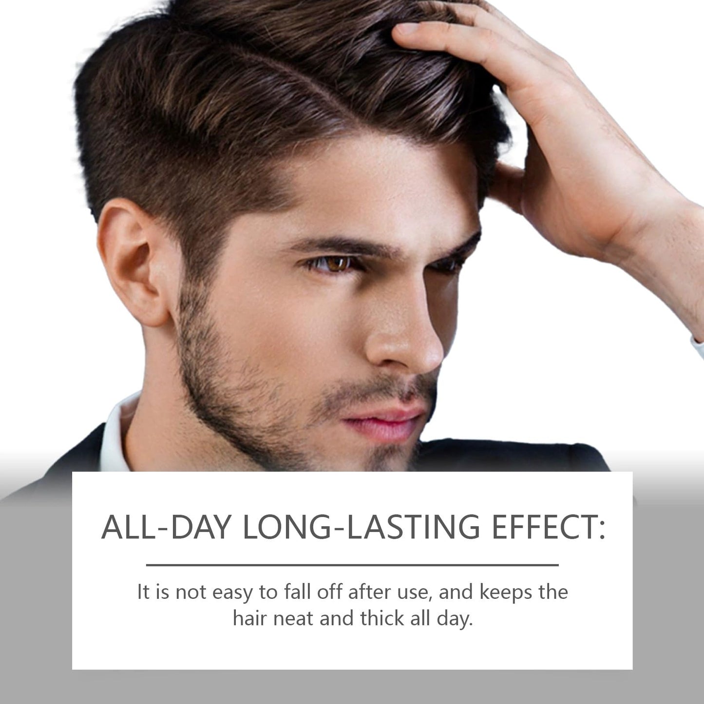 Hair Concealer,Hair Loss Concealer,Root Touch Up Hair Color,Water & Sweat Resistant Hair Loss Con-cealer,Easily Cover Loose Ha-ir,R-oot Cover Up,Ha-ir Root Touch Up,H-air Fibers for Men,Root Co-ver Up