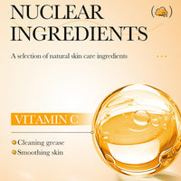 Beauthink Vitamin C Foaming Face Cleanser – Brightens Skin Tone, Gently Exfoliates for a Radiant Glow, For All Skin,Deep Cleansing, Hydrating