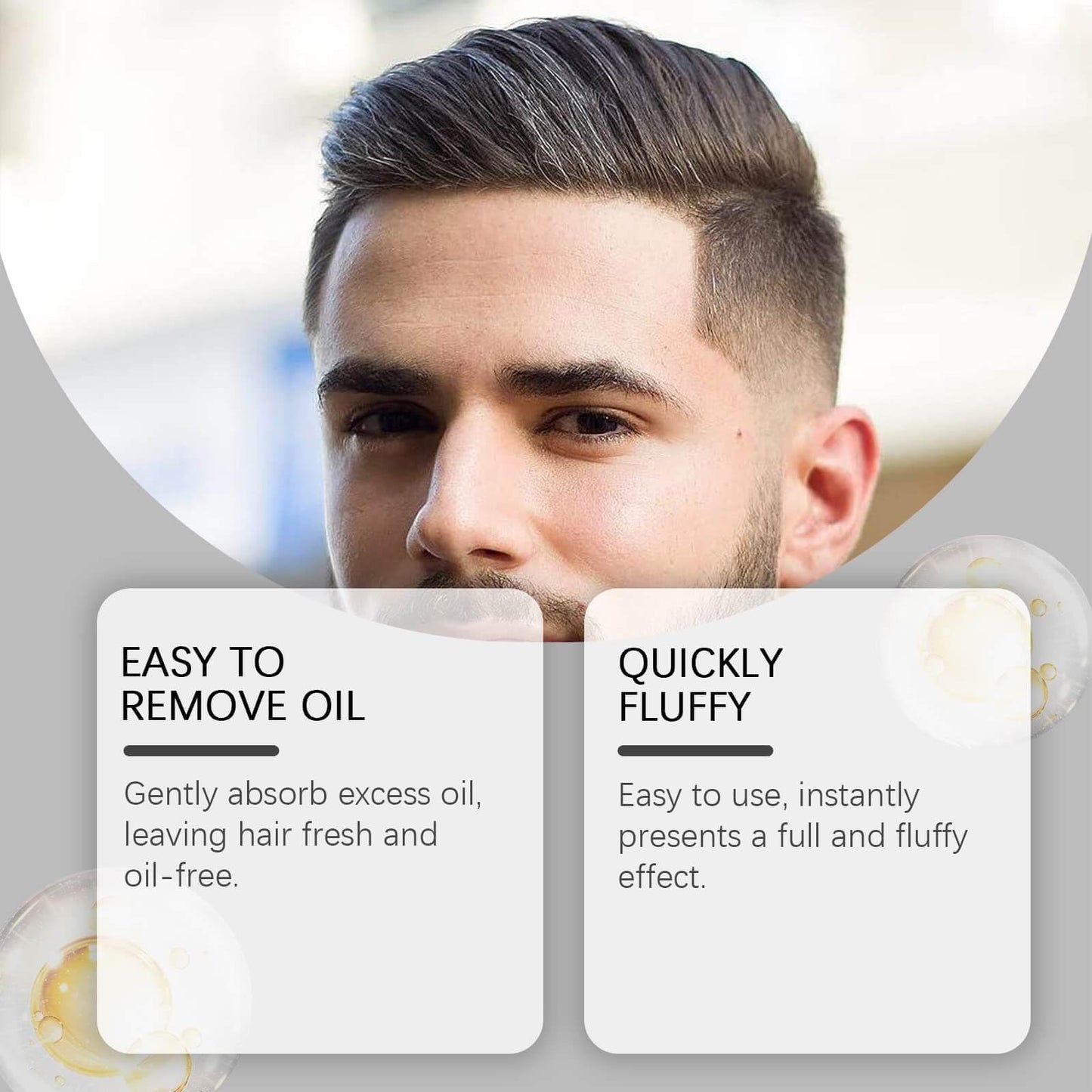 Generic Volume Powder for Men, Hair Styling Powder, Texture Powder for Fluffy Hair, Mens Hair Powder, 40g/ 1.41oz