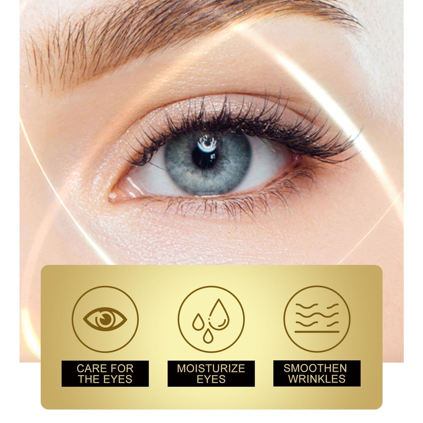 Ginseng Eye Essential Oil - Eye Serum - Ginseng Serum - Panax Ginseng Root Extract - Tighten the Loose Skin Around the Eyes - Reduce the Fine Lines and Wrinkles Around the Eyes