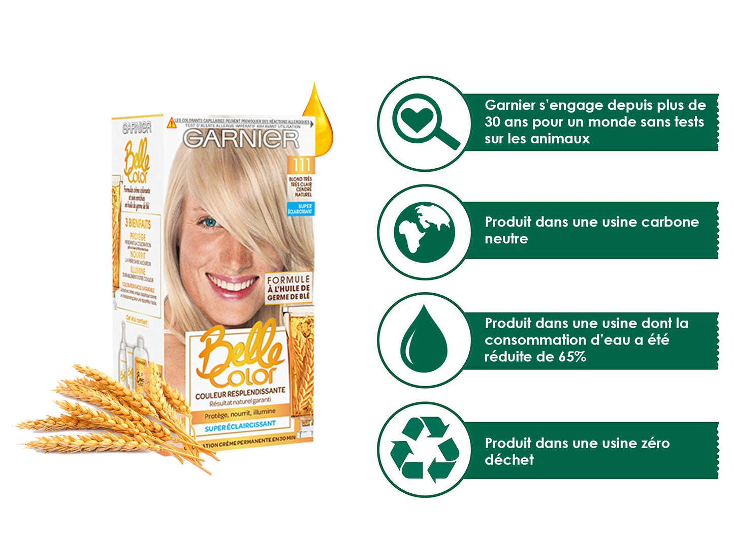 Garnier Belle Color No. 111 Very Light Blonde Natural Ash