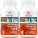Lumarejebo Liposomal Irish Sea Moss Softgels | 30000mg of Wild Irish Seamoss Equivalent Per Serving | Burdock Root & Bladderwrack Complex Formula | Enhanc Immunity & Gut Health, 120 Softgels