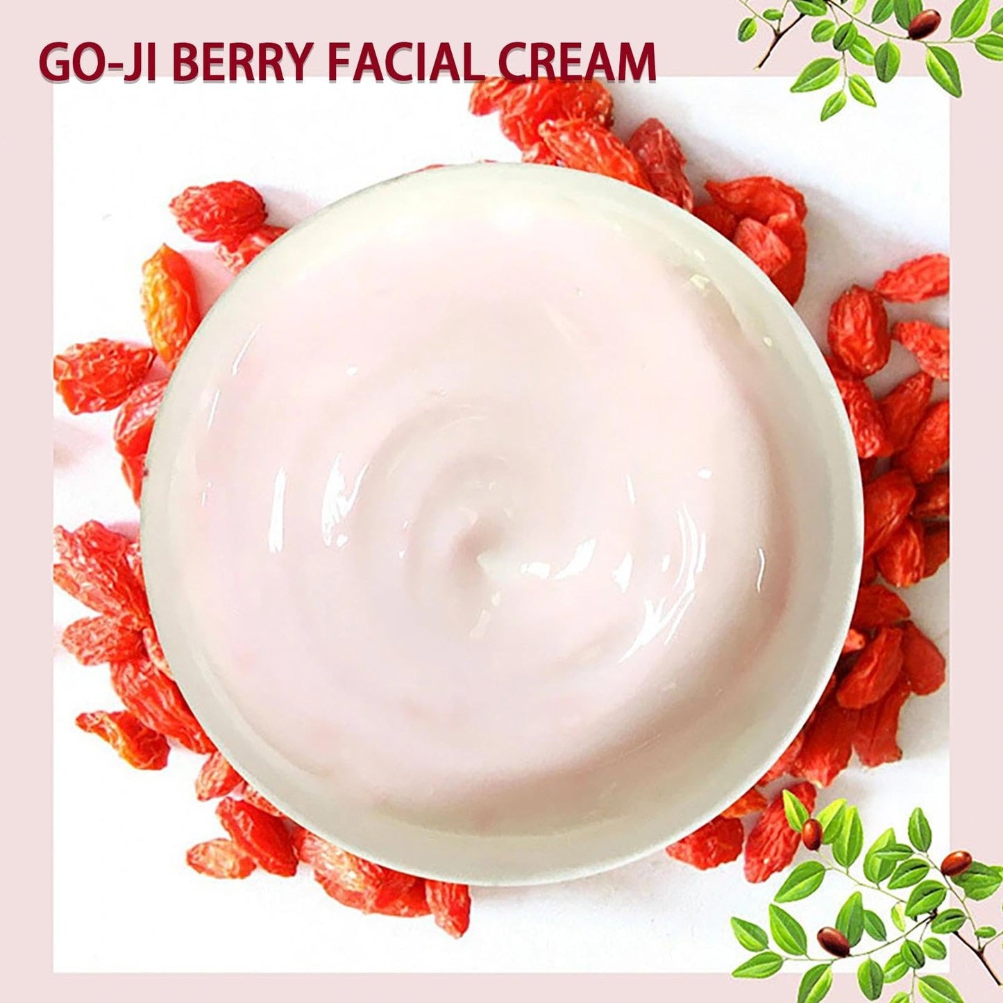 NatrLuxe 100g Berry Face Cream,Go-Ji Berry Facial Cream, Face Moisturizer For Women, Reduce The Appearance Of Fine Lines And Wrinkles, Improving Elasticity And Firmness
