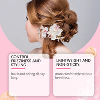 Ruojiar 3-in-1 Hair Styling Cream with Taming Wand,Slick Back Hair Brush,Cactus Fruit Smoothing Stick Hair Tame Flyaways,Hair Styling Products,Hair Mascara for Flyaway Hair,Hair Smoothing Cream,Vegan Formula