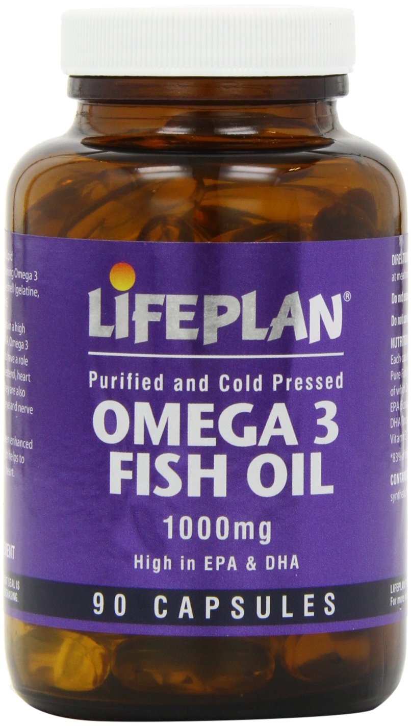 Lifeplan Omega 3 Fish Oil 1000mg 90 Capsules