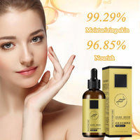 2 Bottles Anti Wrinkle Firming Serum, Firm and Plump Face Serum, Reduce Fine Lines and Tighten Skin, Moisturize and Nourish, Unisex, Comfortable Care, with Massage Board (30ml/Bottle)